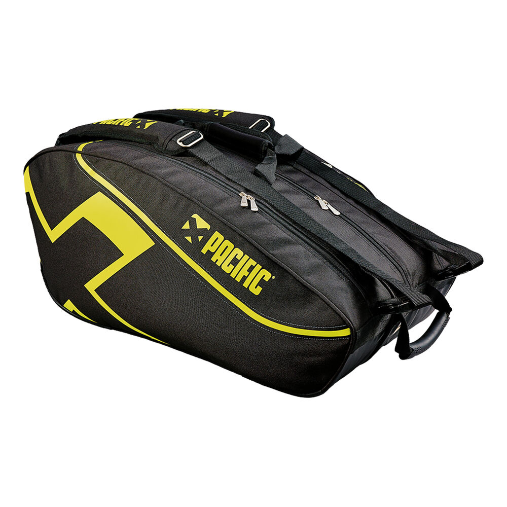 Pacific X Tour Racket Bag 2XL Housse De Raquette - Noir , Jaune Lemon