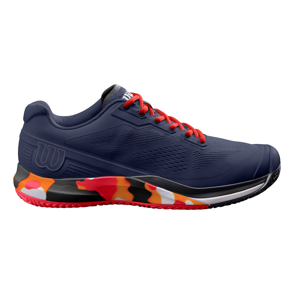 Wilson Rush Pro 3.5 Tokyo Chaussures Toutes Surfaces Hommes - Bleu Foncé , Multicouleur