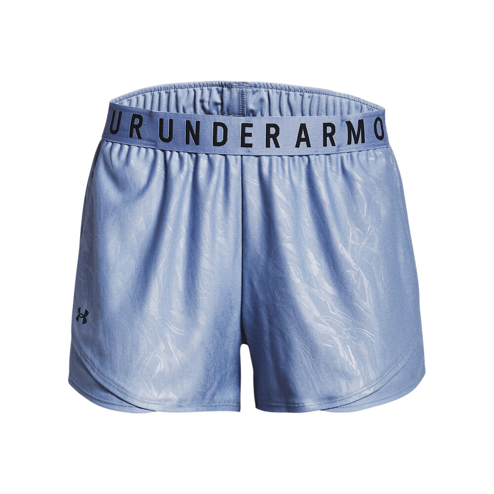 Under Armour Play Up Emboss 3.0 Shorts Femmes - Bleu Clair , Noir