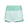 Efia Tech (2in1) Shorts Femmes-Mint, Blanc