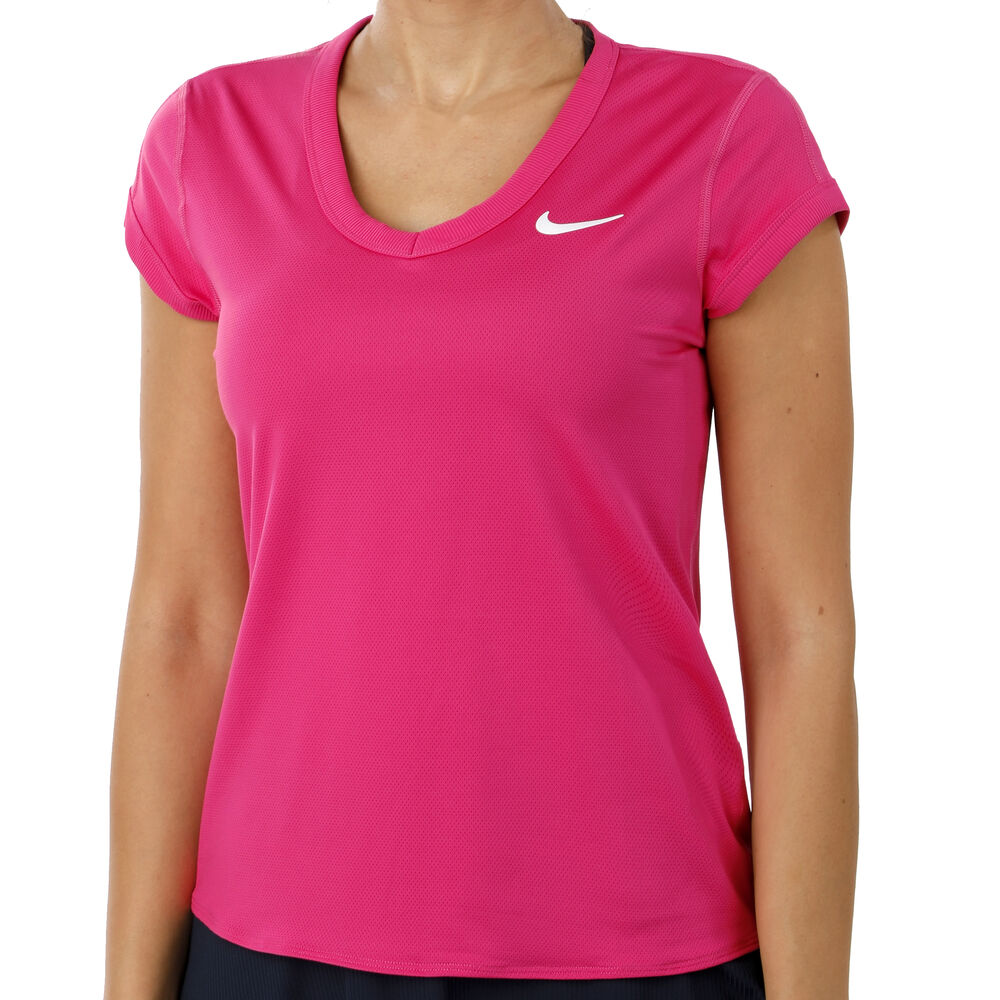 Nike Court Dry T-shirt Femmes - Pink