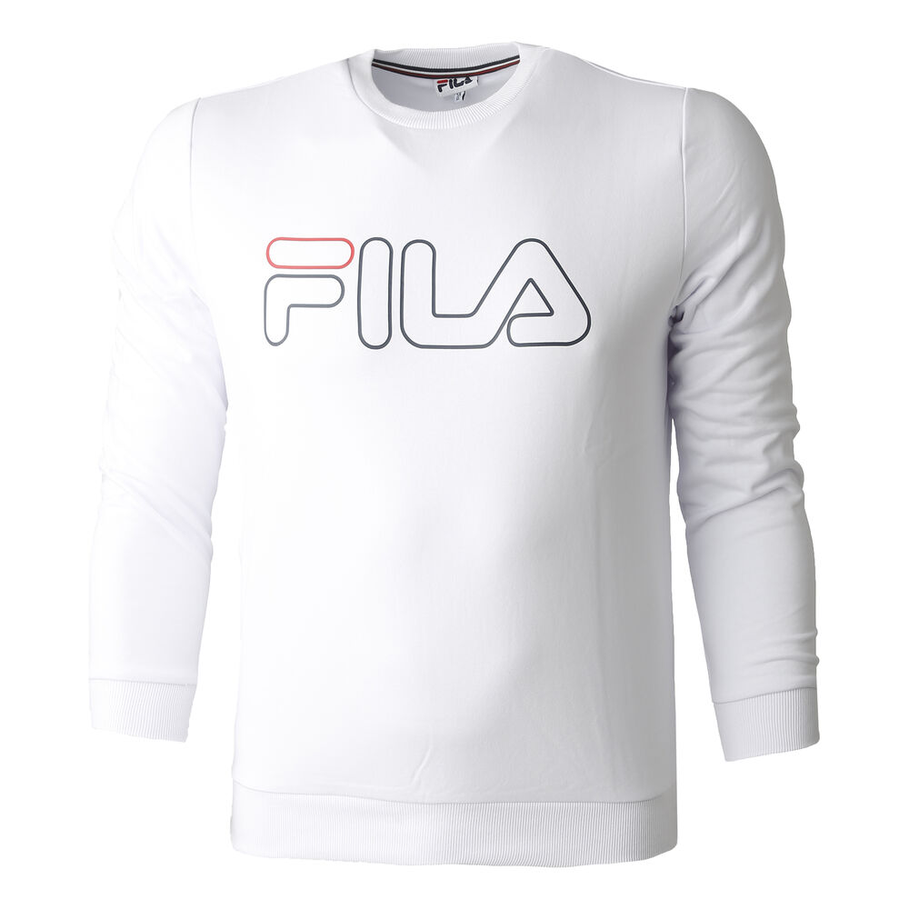 Fila Rocco Sweat-shirt Hommes - Blanc , Bleu Foncé