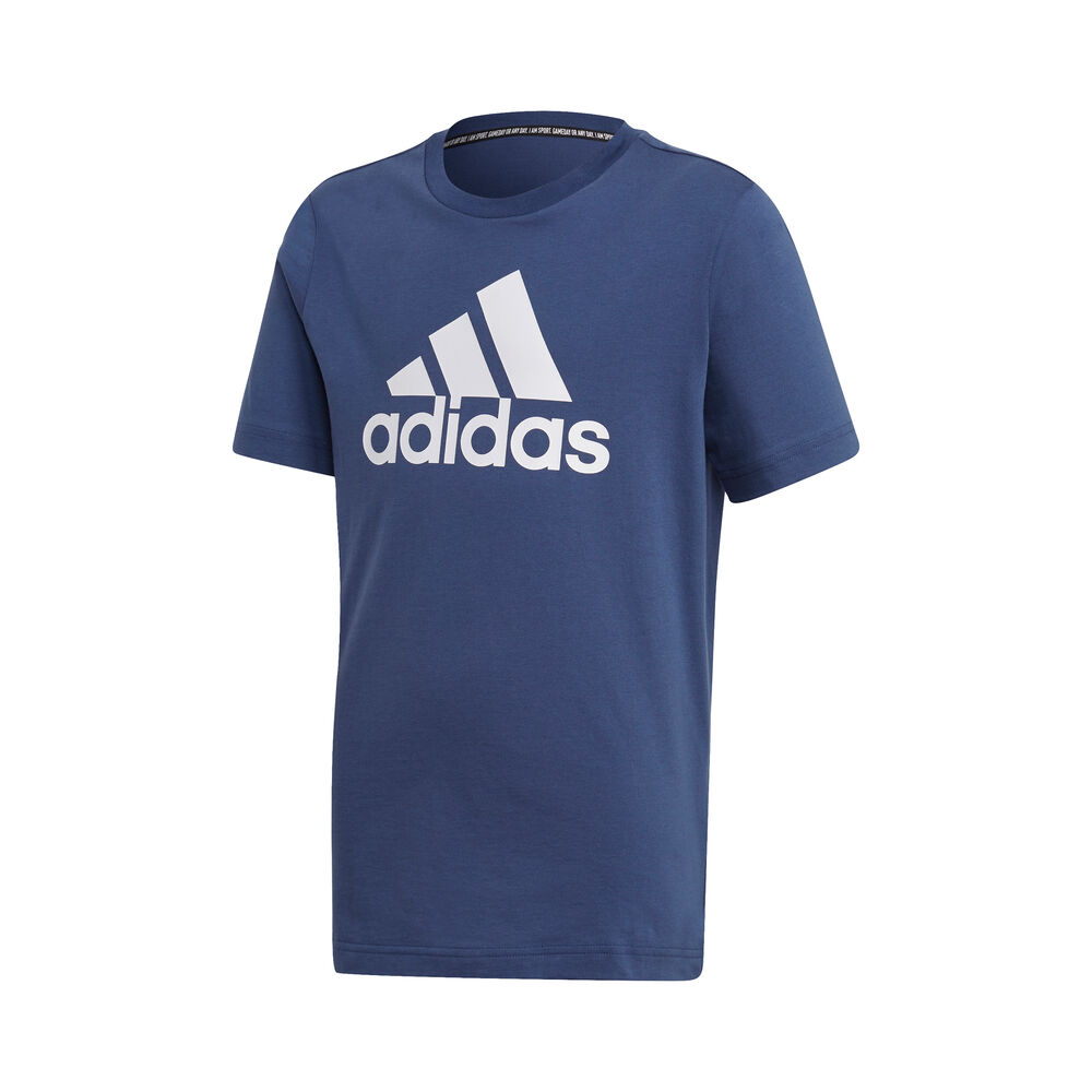 adidas Best Of Sports T-shirt Garçons - Bleu Foncé , Blanc