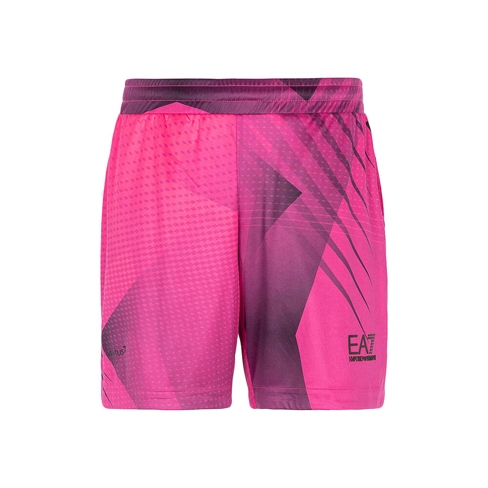 EA7 Shorts Hommes - Pink , Gris Foncé