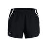 Fly By Short De Running Femmes-Noir,Blanc