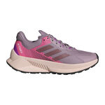 Chaussures de running adidas adidas Terrex Soulstride Flow Chaussure Trail Femmes-Pink,Cr&egrave;me