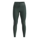 V&ecirc;tements Odlo Odlo Zeroweight Warm Reflective Collant De Course Femmes-Vert Olive