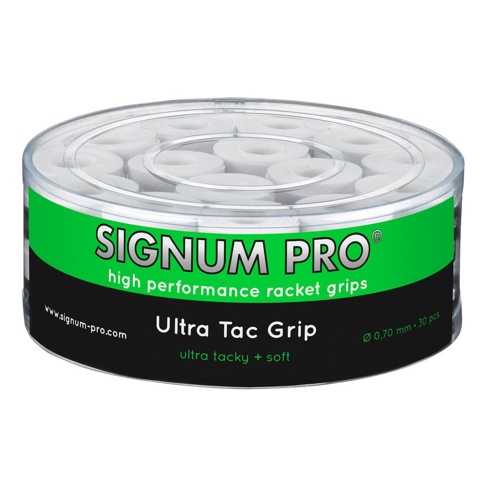 Signum Pro Ultra Tac Grip Pack De 30 - Blanc