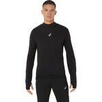 Vêtements ASICS ASICS Road Winter Seamless Maillot de course Hommes-noir
