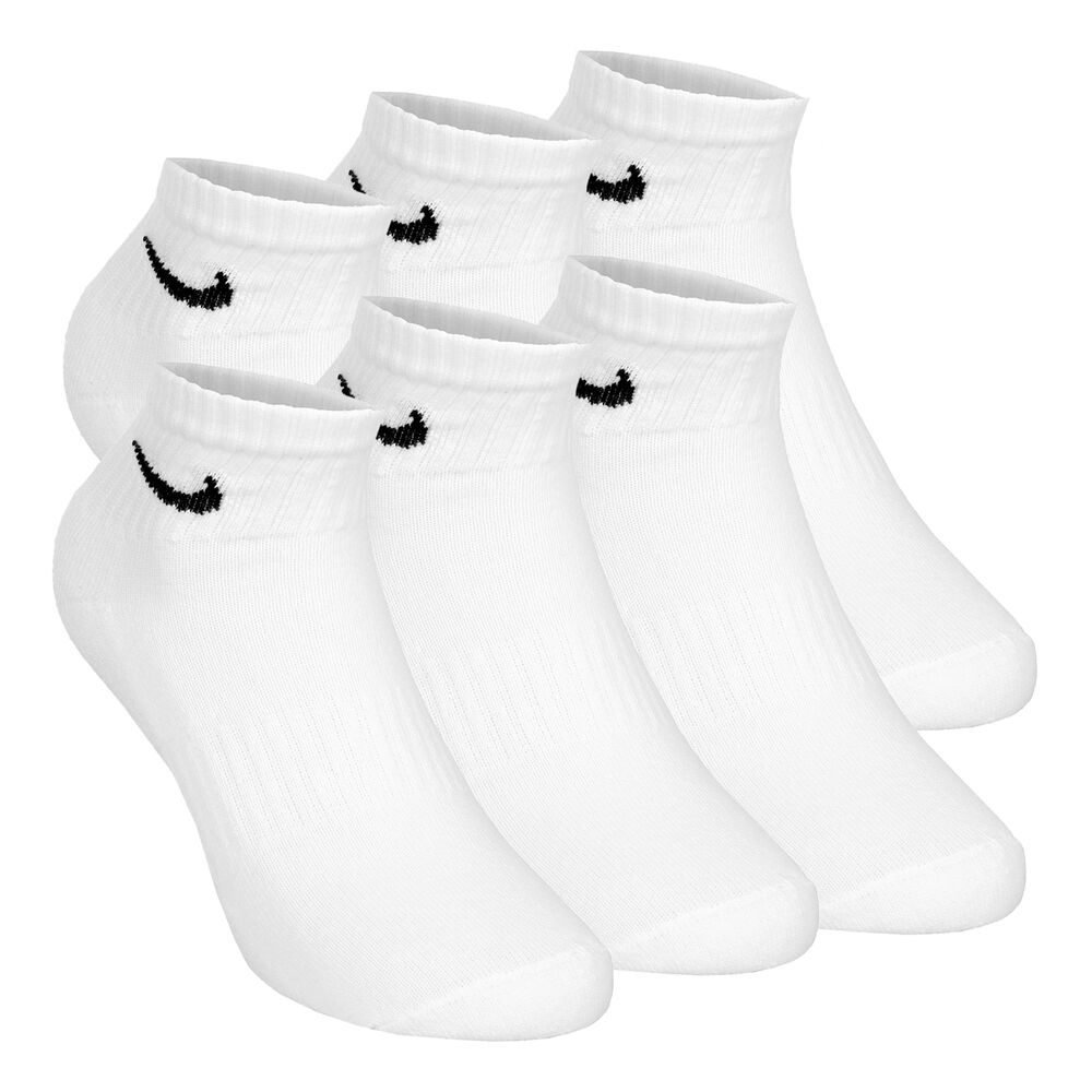 Nike Everyday Cushioned Ankle Chaussettes De Sport - Blanc , Noir