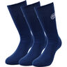 Matayo Crew Tech Chaussettes de sport Pack de 3 Hommes - bleu fonc&eacute;, blanc
