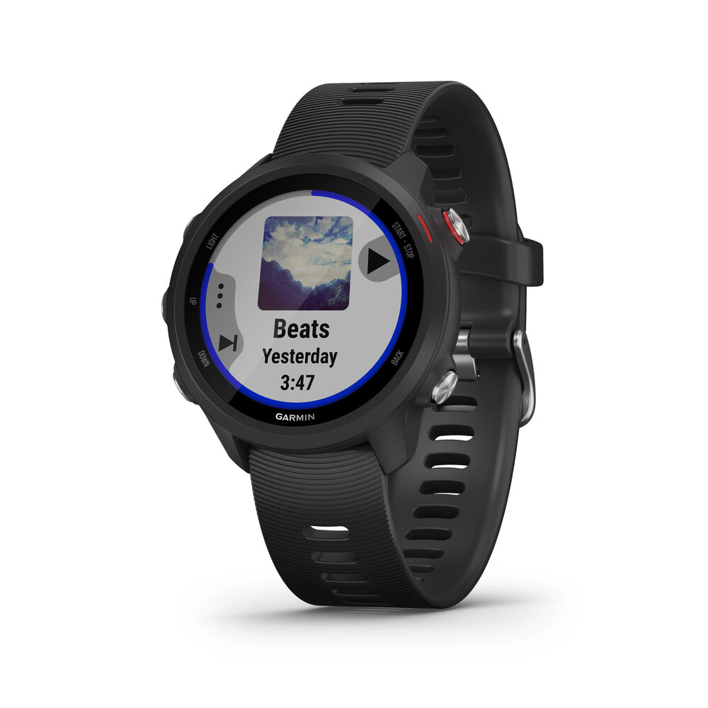 Garmin Forerunner 245 Music Montre Pulsomètre - Noir , Rouge