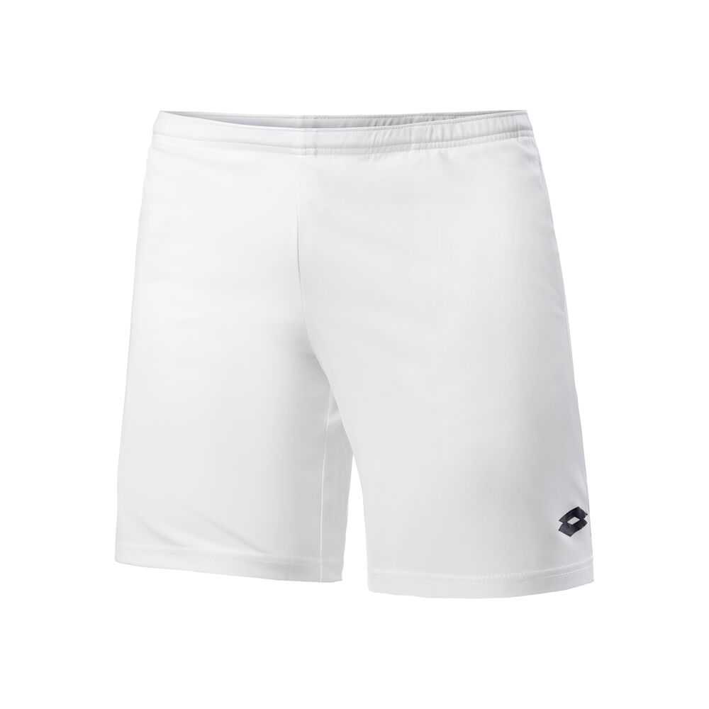 Lotto Squdra II 9 PL Shorts Hommes - Blanc , Bleu Foncé