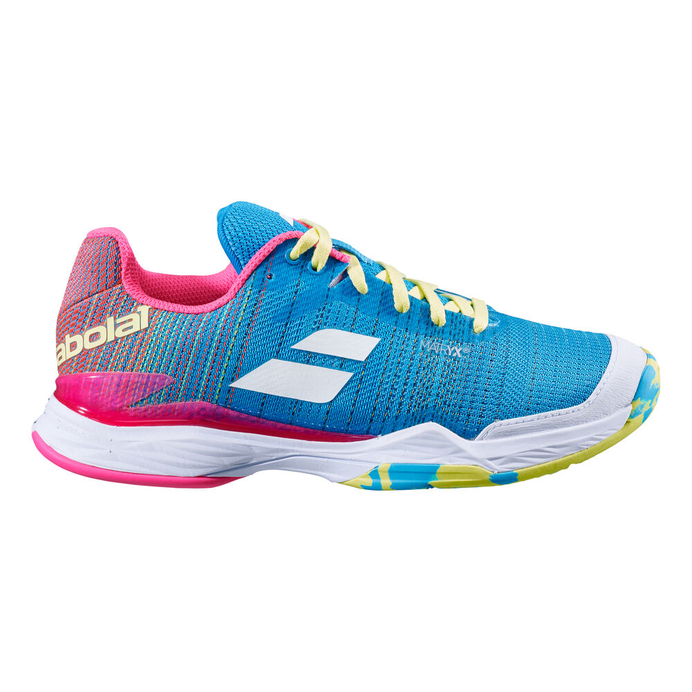 Babolat Jet Mach II Clay Chaussure Terre Battue Femmes - Turquoise , Pink