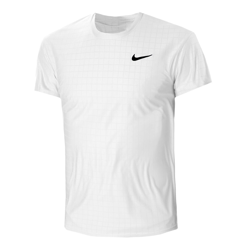 Nike Court Dri-Fit Advantage T-shirt Hommes - Blanc , Noir