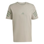Vêtements adidas adidas 3Stripes Regular T-shirt Hommes-beige
