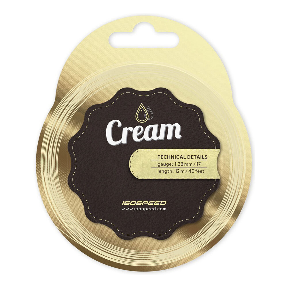 Isospeed Cream Cordage En Garniture 12m - Crème