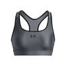 Heatgear Mid Padless Soutien-gorge Sport Femmes-Gris