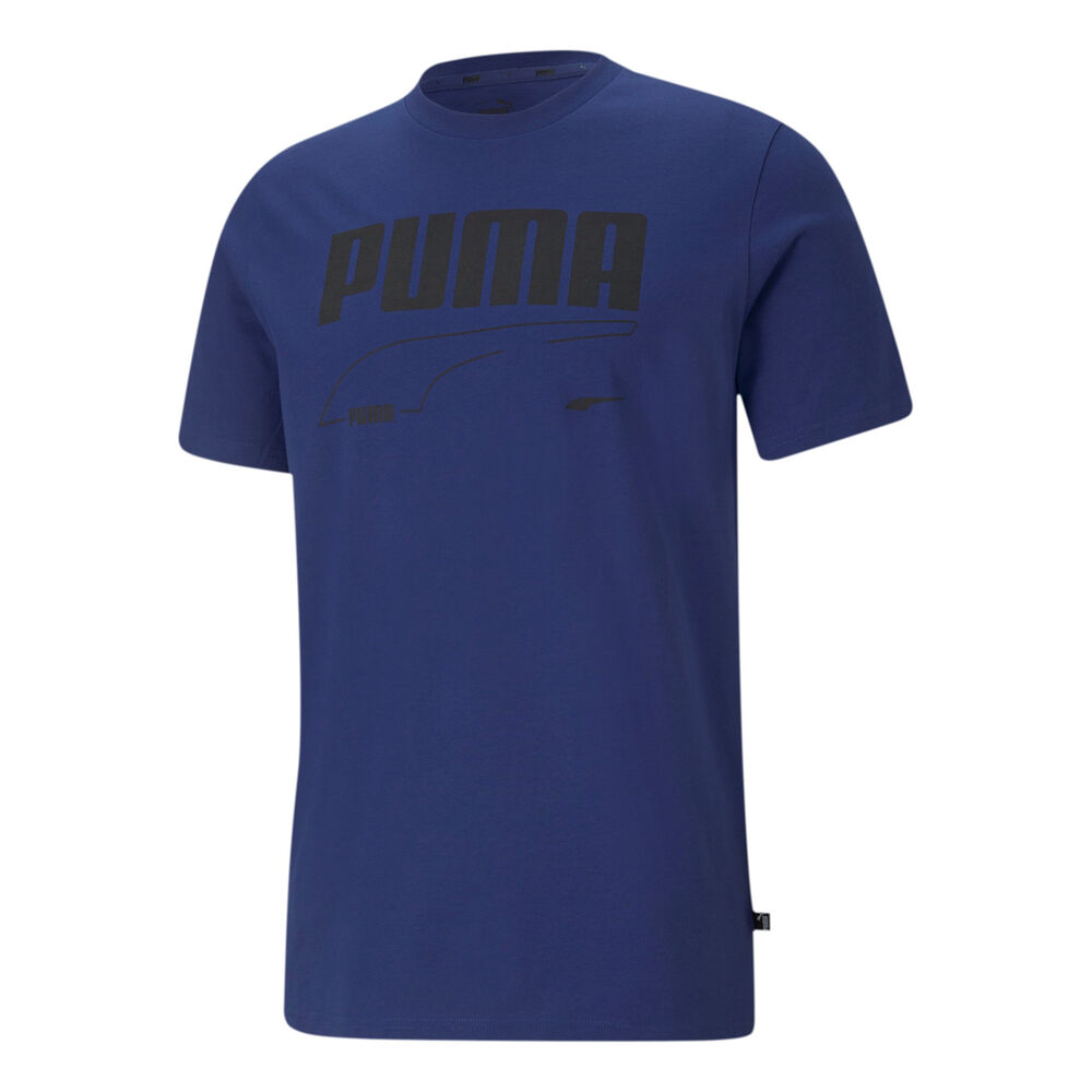 Puma Rebel T-shirt Hommes - Bleu , Noir
