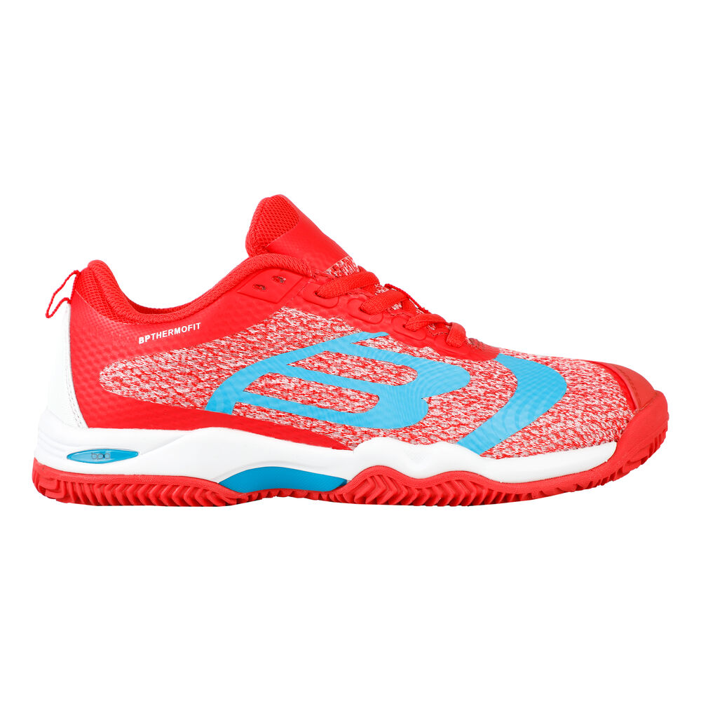Bullpadel Beker Perf 21 Chaussures Padel Femmes - Orange , Turquoise