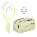 Lot De Raquettes HEAD 2x Extreme PRO 2024  plus Schlägertasche