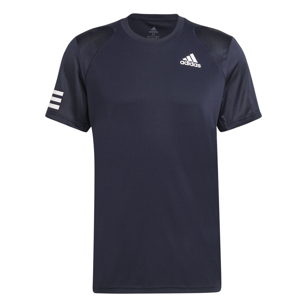 adidas Club 3-Stripes T-shirt Hommes - Bleu Foncé , Blanc