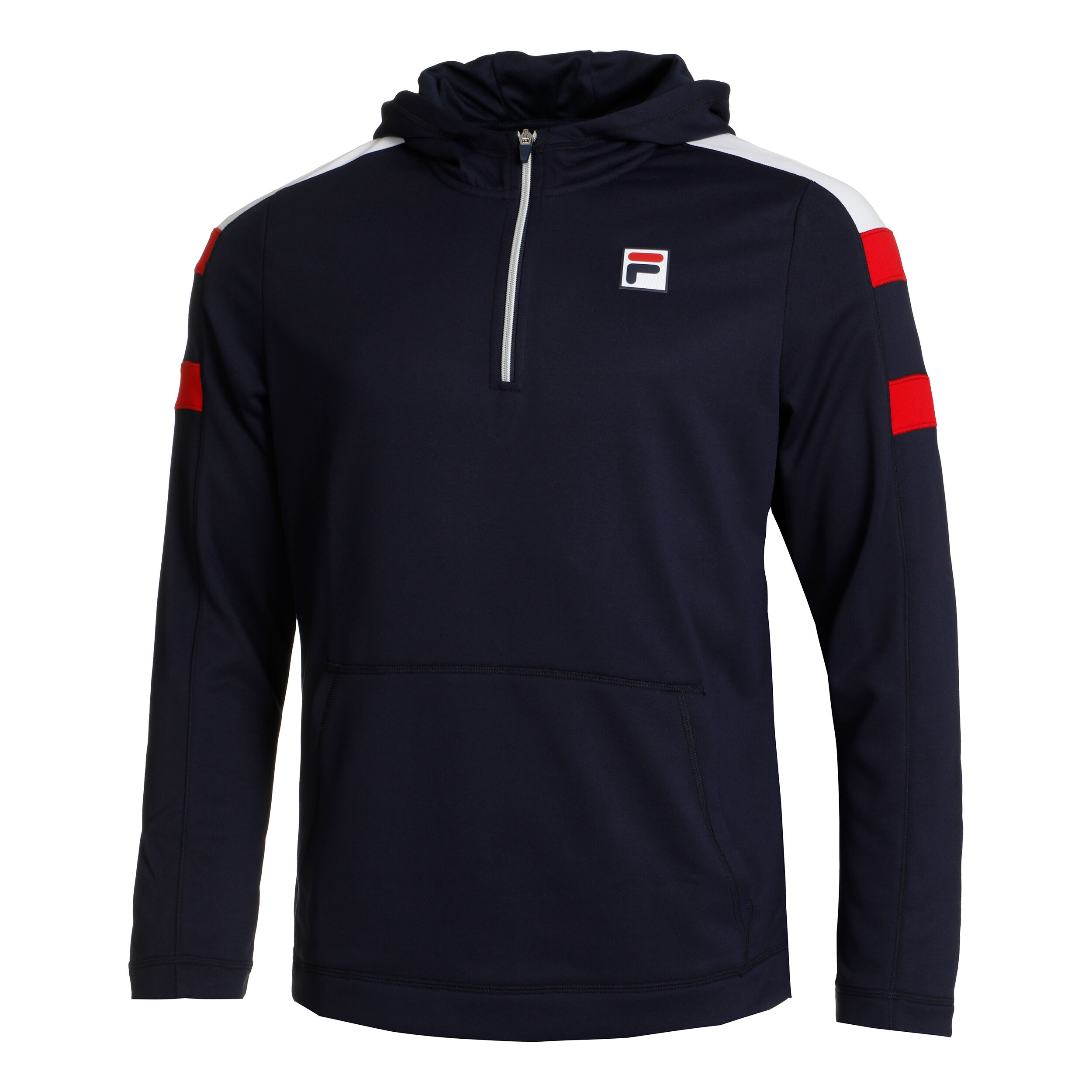 Buy Fila Jasper Sweat A Capuche Hommes Bleu Fonce Multicouleur online Tennis Point FR