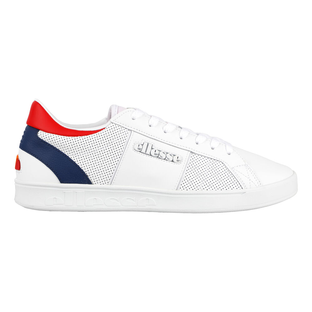 Ellesse LS 80 Loisir Hommes - Blanc , Bleu Foncé