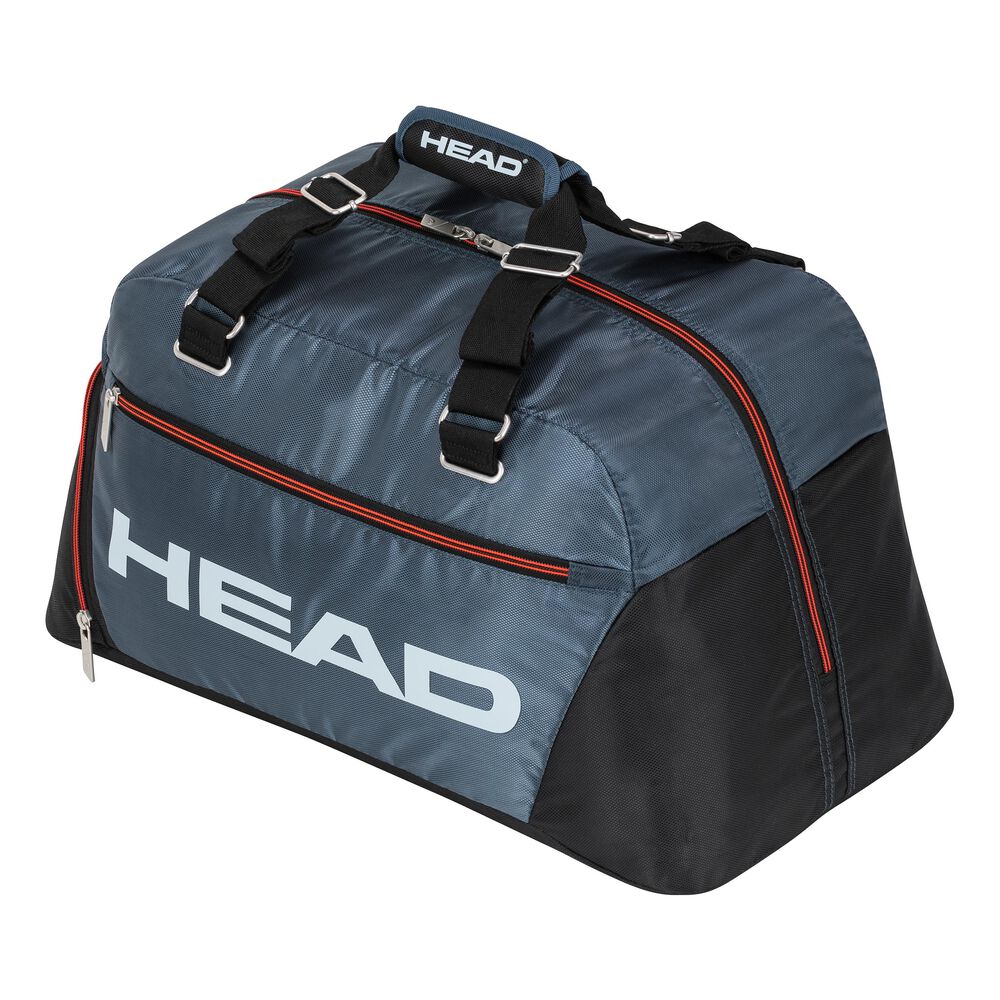 HEAD Tour Team Court Bag - Gris Foncé, Orange