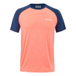 Vêtements Babolat Babolat Play Crew Neck T-shirt Hommes - corail, bleu