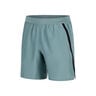 Launch 7in Short de running Hommes - bleu gris, noir