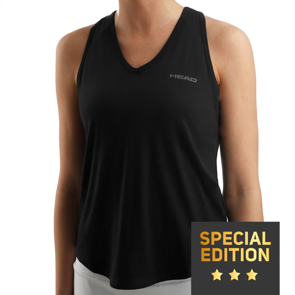 HEAD Janet Débardeur Tank Top Edition Spéciale Femmes - Noir , Blanc