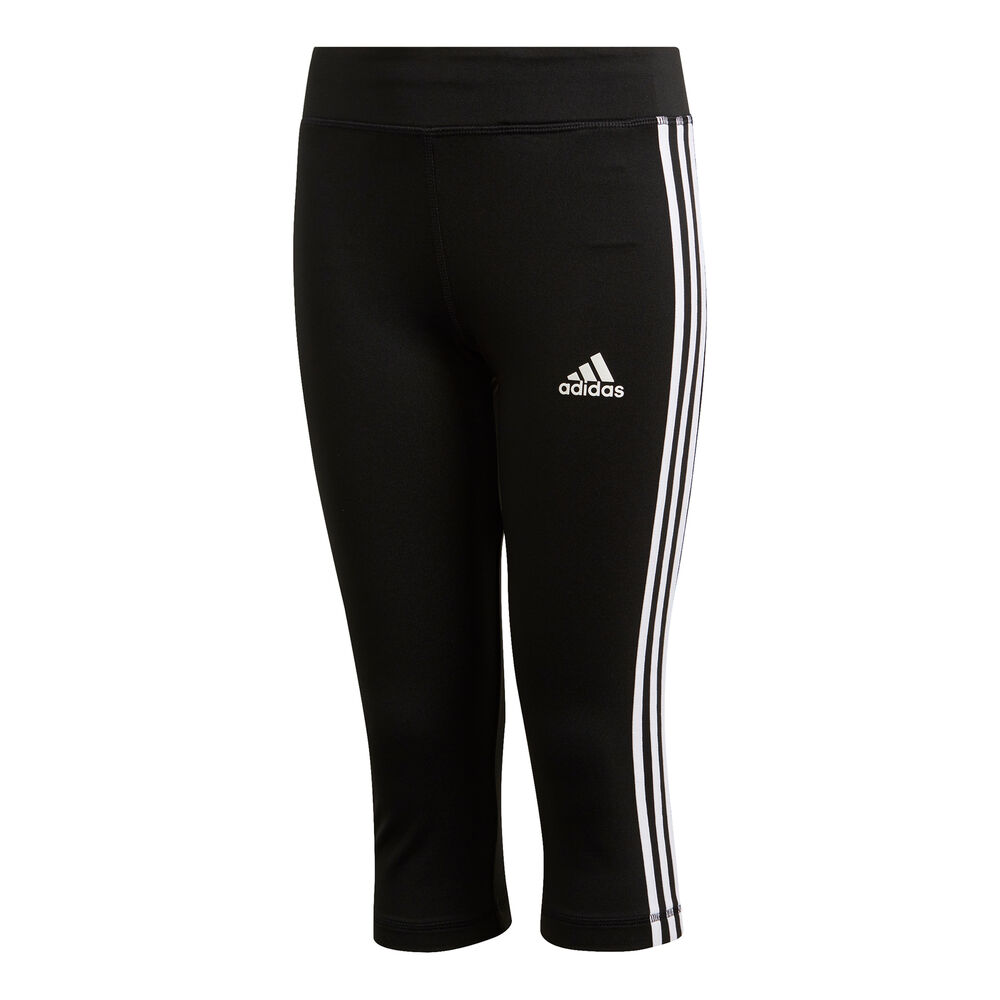 adidas Training Equipment 3-Stripes Collant Tight Filles - Noir , Blanc