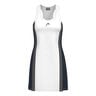 Club 25 Robe Femmes-Bleu Fonc&eacute;,Blanc