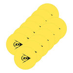Accessoires pour entra&icirc;neurs Dunlop Dunlop Target Marquage Arriv&eacute;e Pack De 12-Jaune