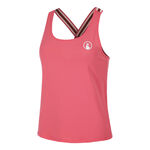 V&ecirc;tements de tennis Quiet Please Quiet Please Endlessly Serve & Volley 2.0 D&eacute;bardeur Tank Top Femmes-Corail,Multicouleur