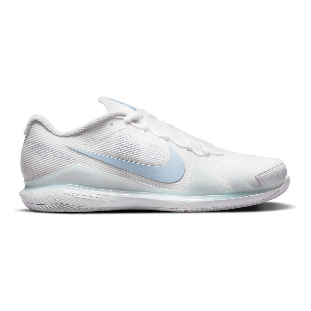 Nike Air Zoom Vapor Pro Chaussures Toutes Surfaces Femmes - Blanc , Bleu Clair