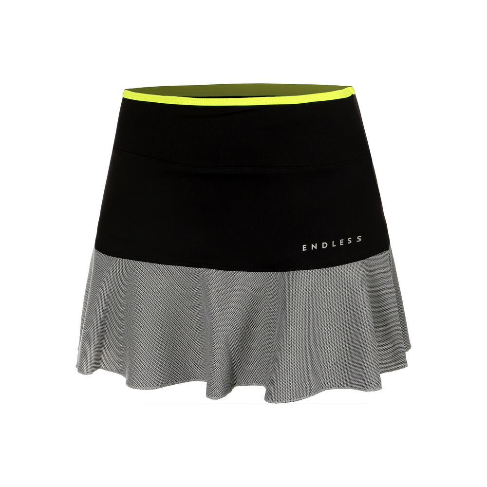 Endless Lace Jupe Femmes - Noir , Argent