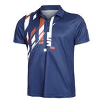 Vêtements Quiet Please Quiet Please Tournament Polo Hommes - bleu foncé, multicouleur