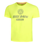Vêtements BIDI BADU BIDI BADU Beach Spirit Logo Chill T-shirt Hommes-Jaunes Fluo