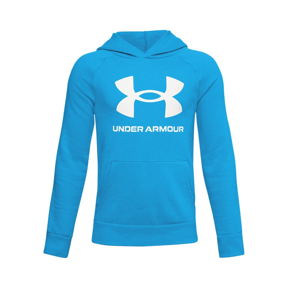 Under Armour Rival Sweat à Capuche Garçons - Bleu , Blanc