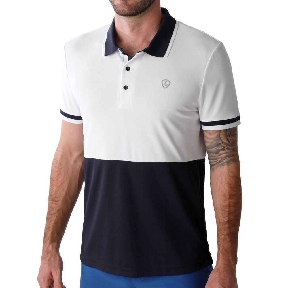 Limited Sports Pino Polo Hommes - Bleu Foncé , Blanc