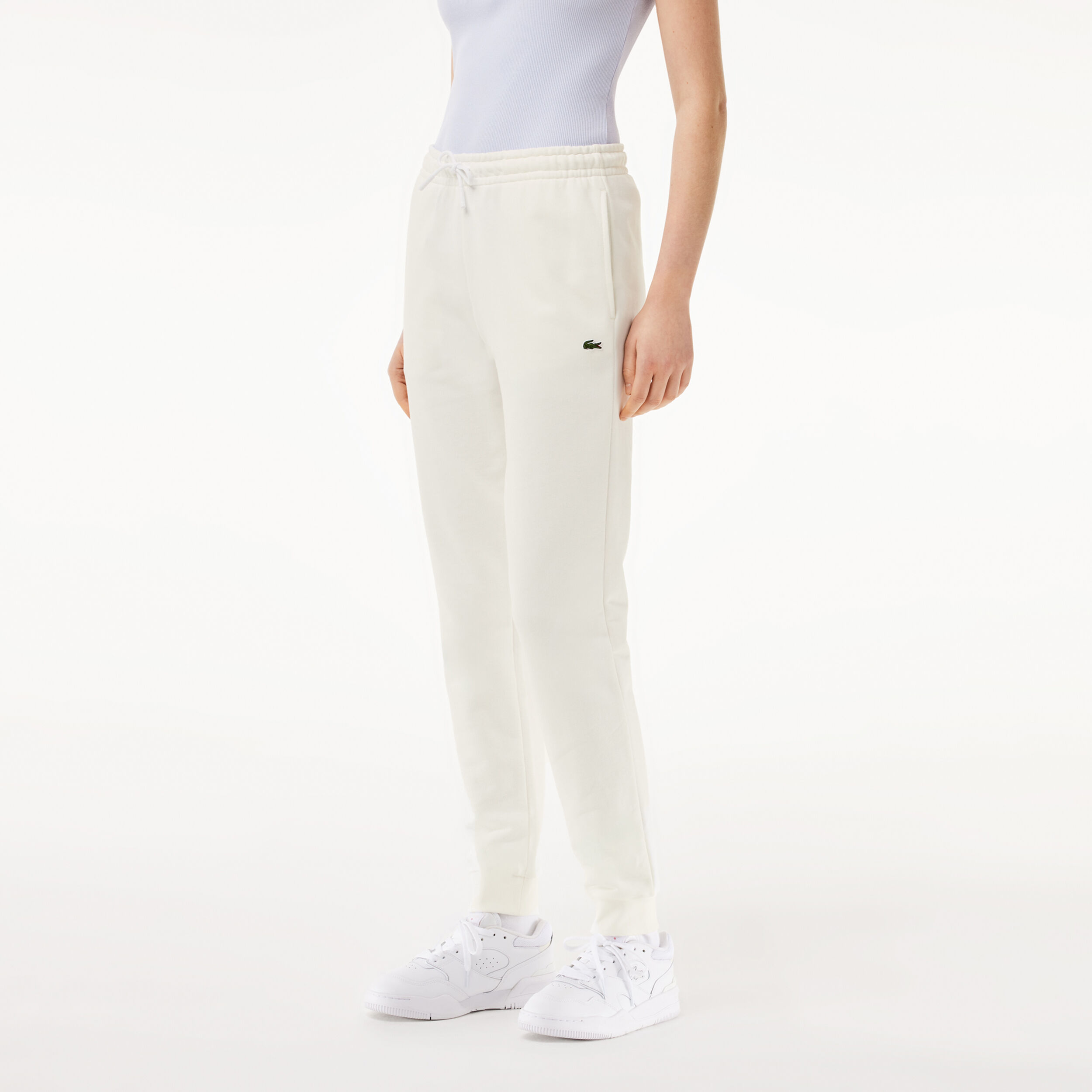 Buy Lacoste Pantalon Survetement Femmes Creme online Tennis Point FR