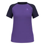 V&ecirc;tements Odlo Odlo X-Alp Trail Maillot de course Femmes-violet