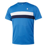 Vêtements De Tennis K-Swiss Core Team Stripe Crew Tee