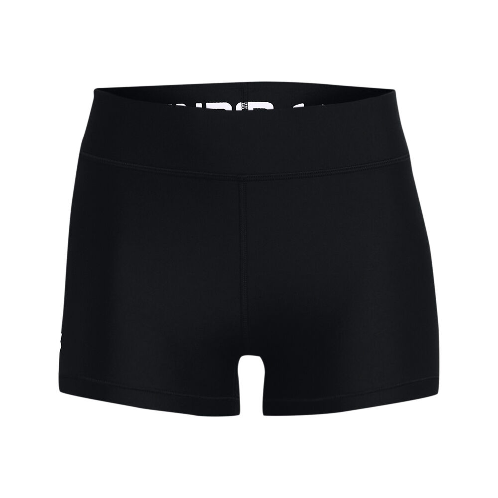 Under Armour Heatgear Mid Rise Shorts Femmes - Noir , Blanc
