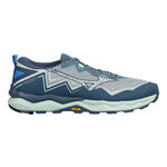 Chaussures de running Mizuno Mizuno Wave Daichi 9 GTX Chaussure Trail Hommes-Bleu Petrol, Mint