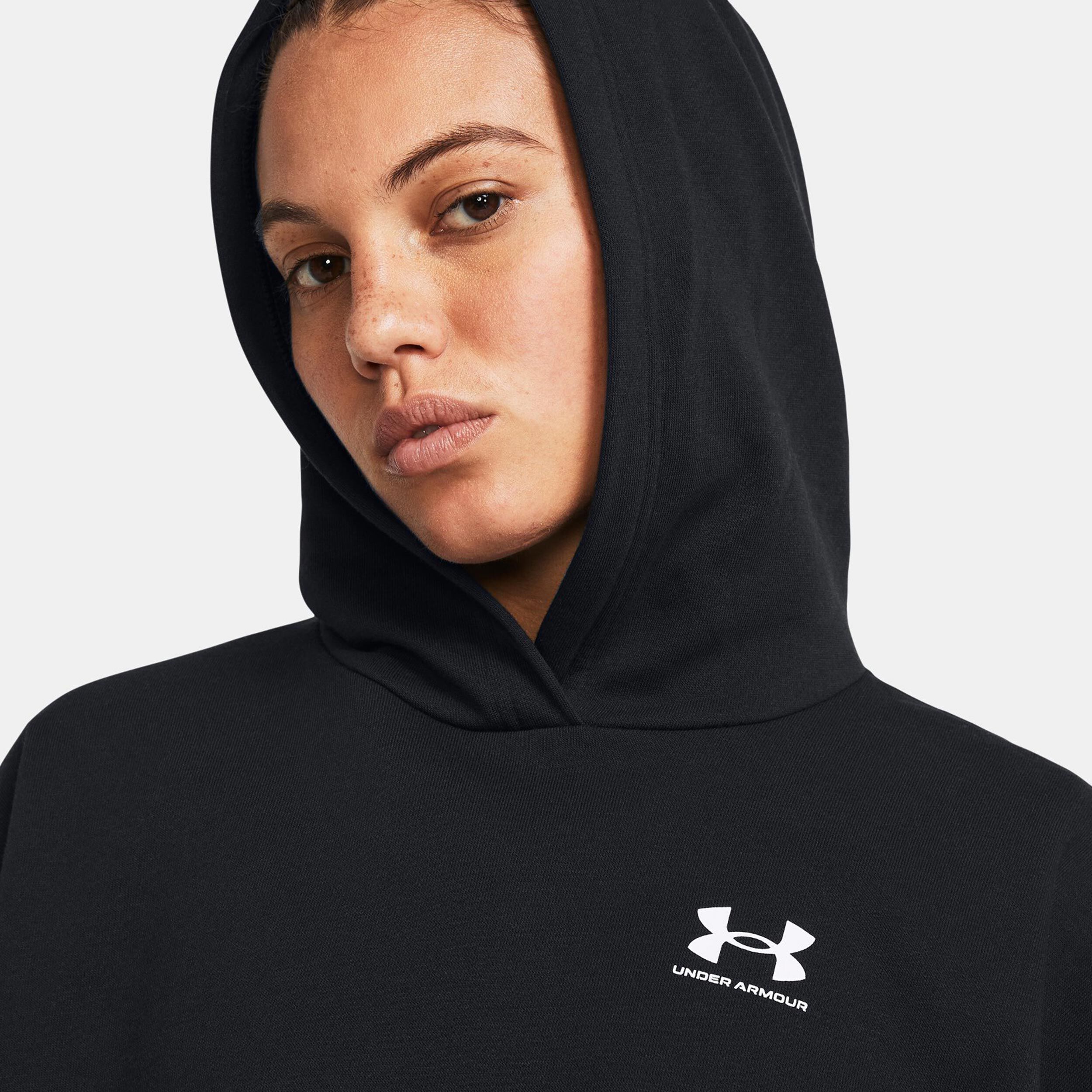 Buy Under Armour UA Rival Terry OS Sweat A Capuche Femmes Noir online Tennis Point FR