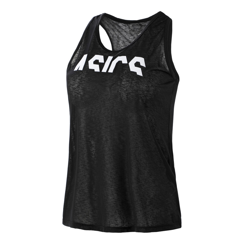 Asics Essential Graphic Débardeur Tank Top Femmes - Noir , Blanc