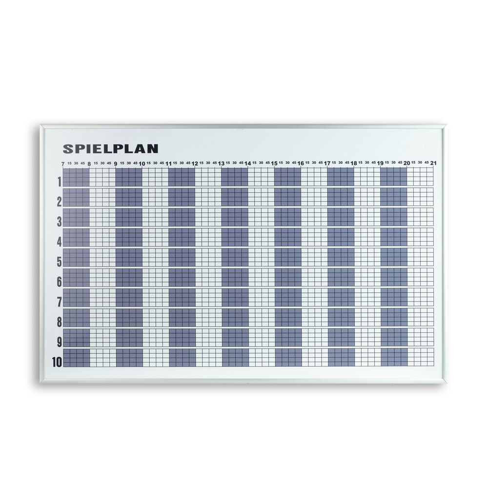 Tegra Für 6 Plätze Planning Journalier